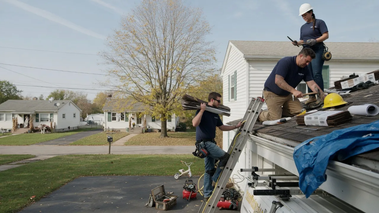 Local Roofing Contractors in Rock Falls, IL near me